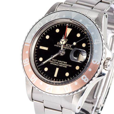 rolex gmt master 1675 glossy gilt dial|vintage Rolex 1675 for sale.